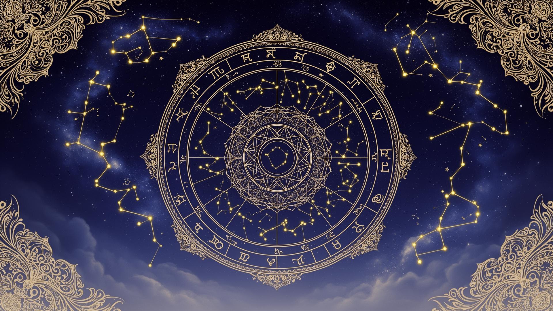 Vedic celestial chart