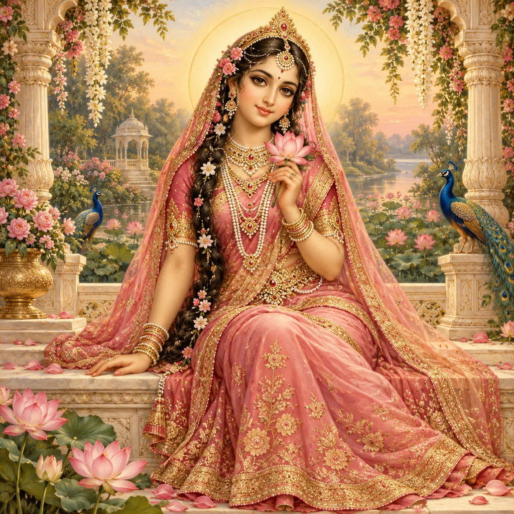 Radha devotional artwork